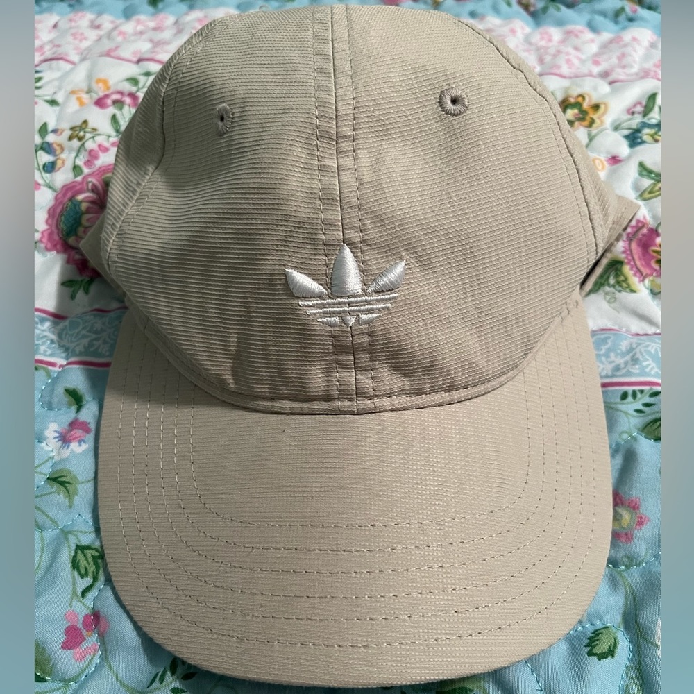 Adidas Beige Baseball Hat